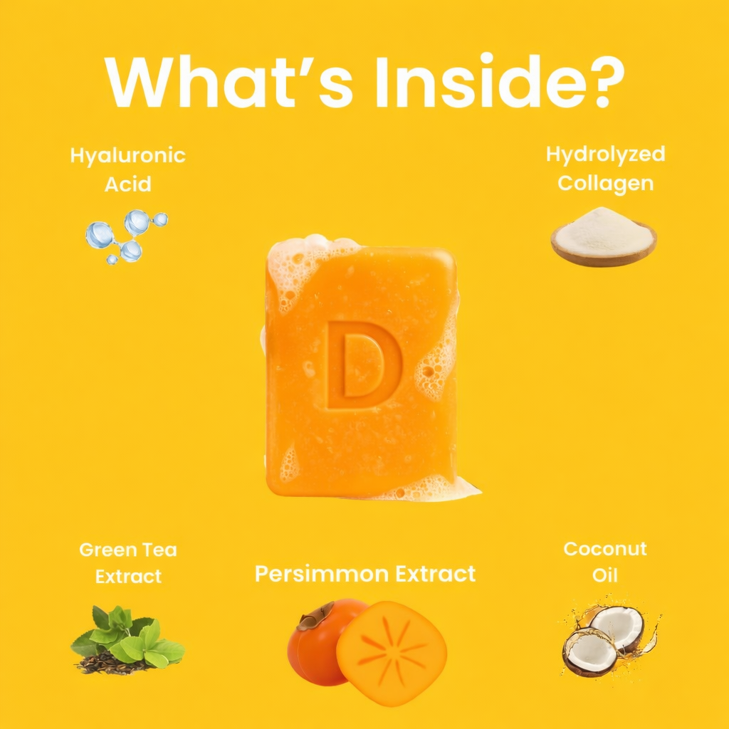 Deodorizing Persimmon Soap